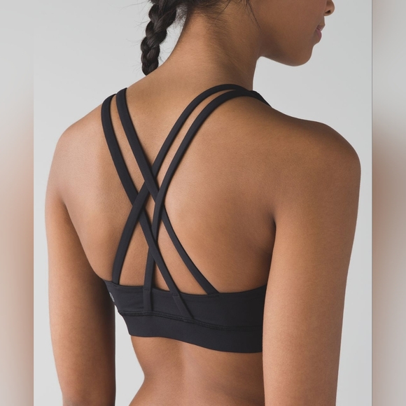 lululemon athletica Other - Lululemon Energy Bra (Black) Size 6